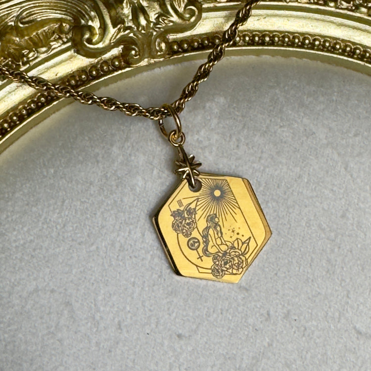 π TAROT SERIES | Necklaces π Includes custom affirmation engraving #WearYourWords