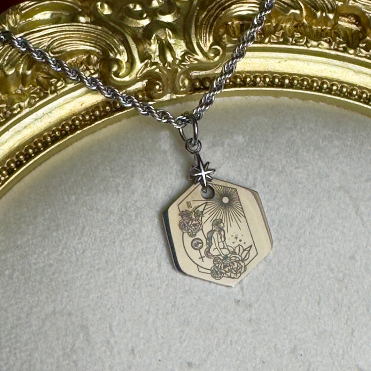 π TAROT SERIES | Necklaces π Includes custom affirmation engraving #WearYourWords
