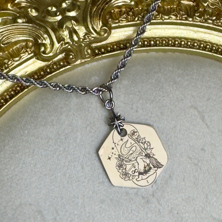 π TAROT SERIES | Necklaces π Includes custom affirmation engraving #WearYourWords