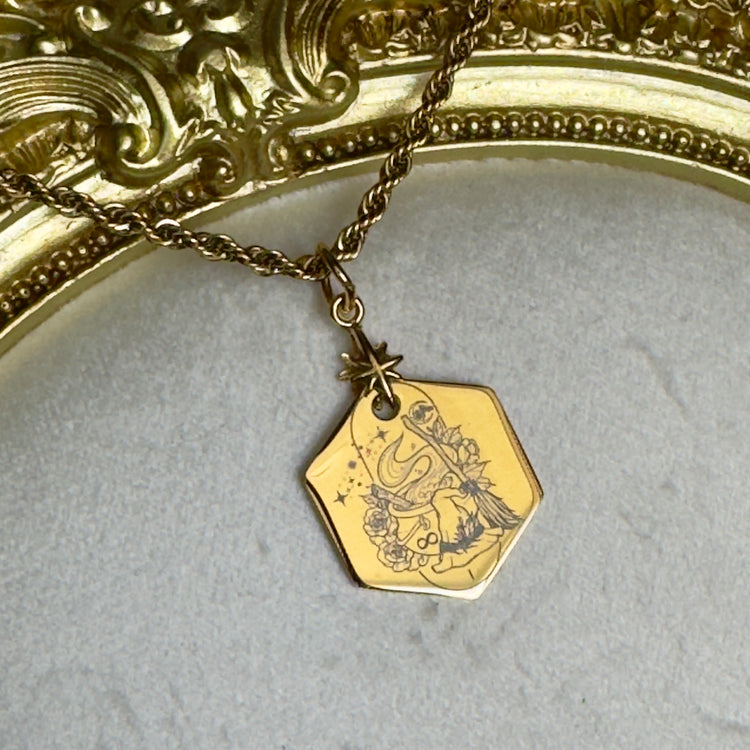 π TAROT SERIES | Necklaces π Includes custom affirmation engraving #WearYourWords