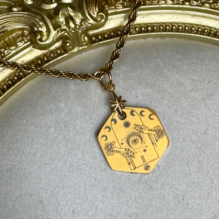 π TAROT SERIES | Necklaces π Includes custom affirmation engraving #WearYourWords