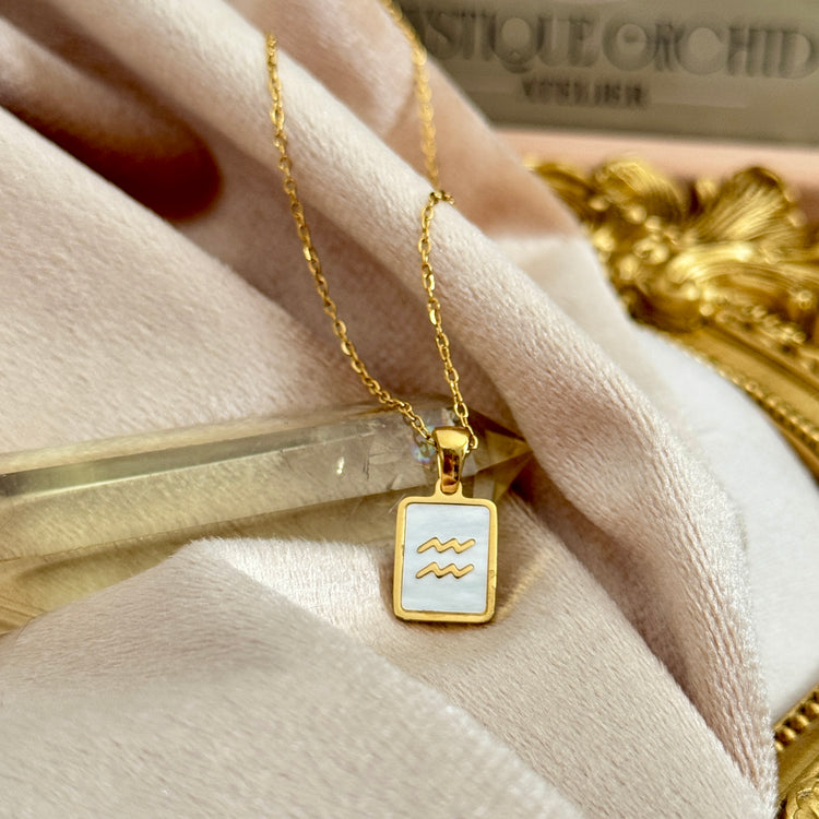 π Star Sign π gold necklace (Limited Edition)