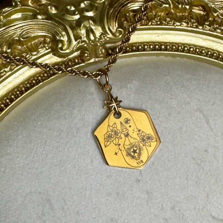 π TAROT SERIES | Necklaces π Includes custom affirmation engraving #WearYourWords