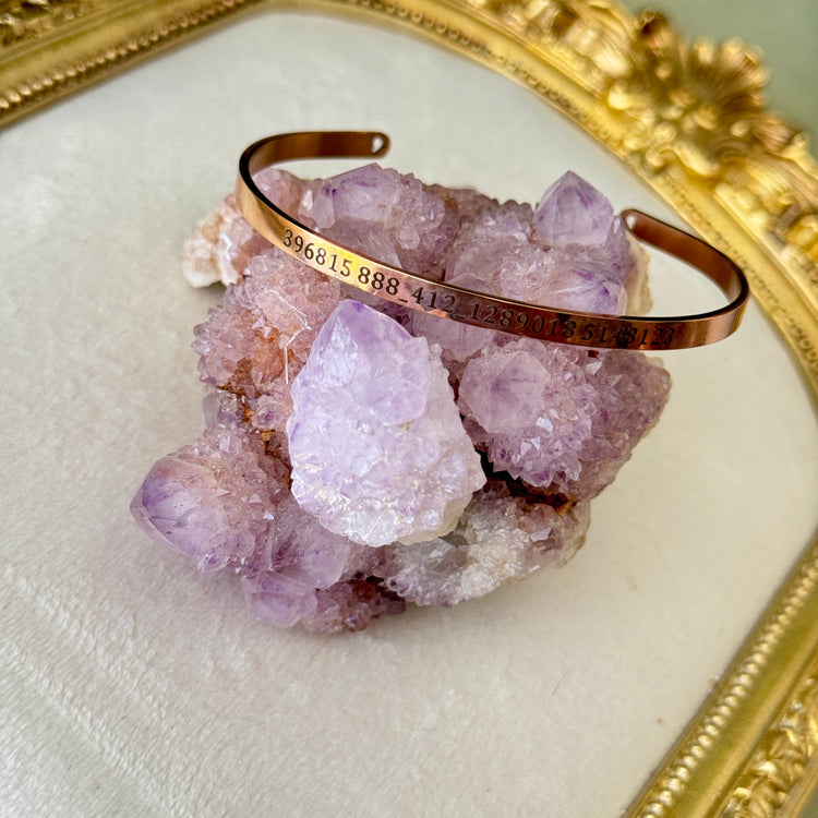 💗 Self-Love 💗 Grabovoi Code Adjustable Bracelet (SALE)