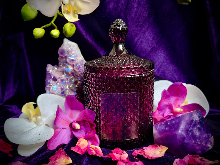 Scented Intention Candle - Mystique Orchid