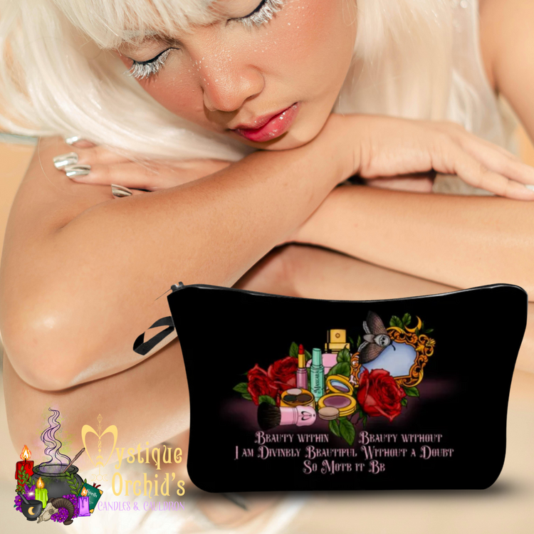 Glamour “I Am Beautiful” Spell Cosmetic Pouch | Bag