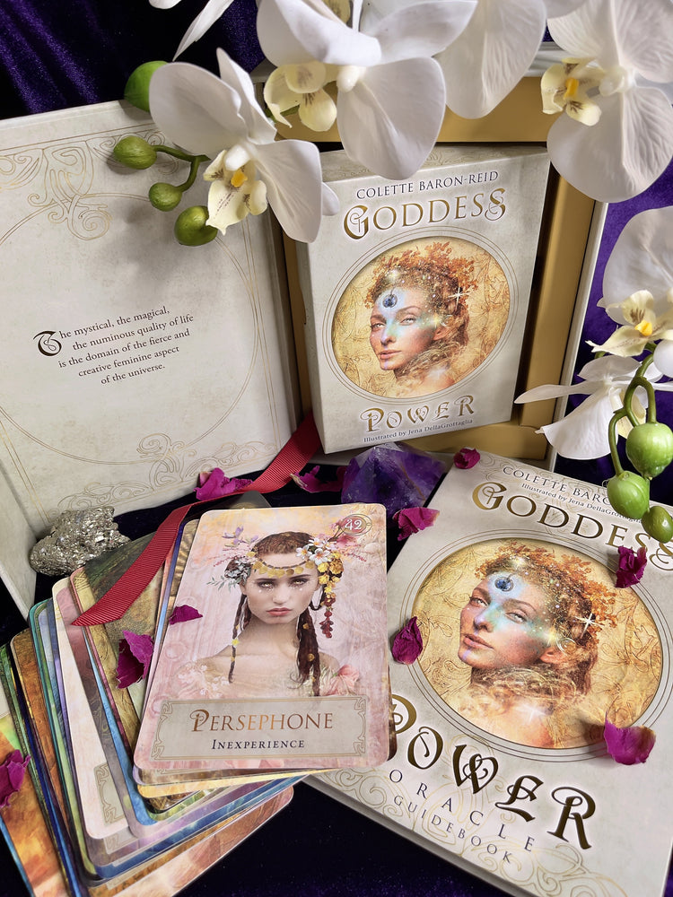 Goddess Power Oracle (Deluxe Keepsake Edition) : Deck and Guidebook